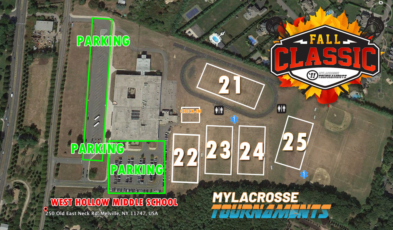 WHMS Fall Classic Map